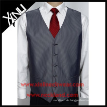 Chinesische Fabrik Großhandel Männer Anzug Polyester Weste Krawatte Set